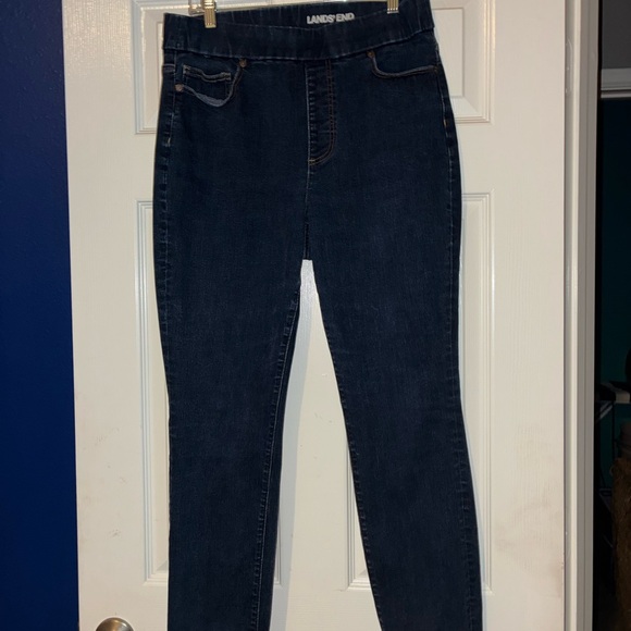 Lands' End Denim - Lands' End Women's Navy Jeggings